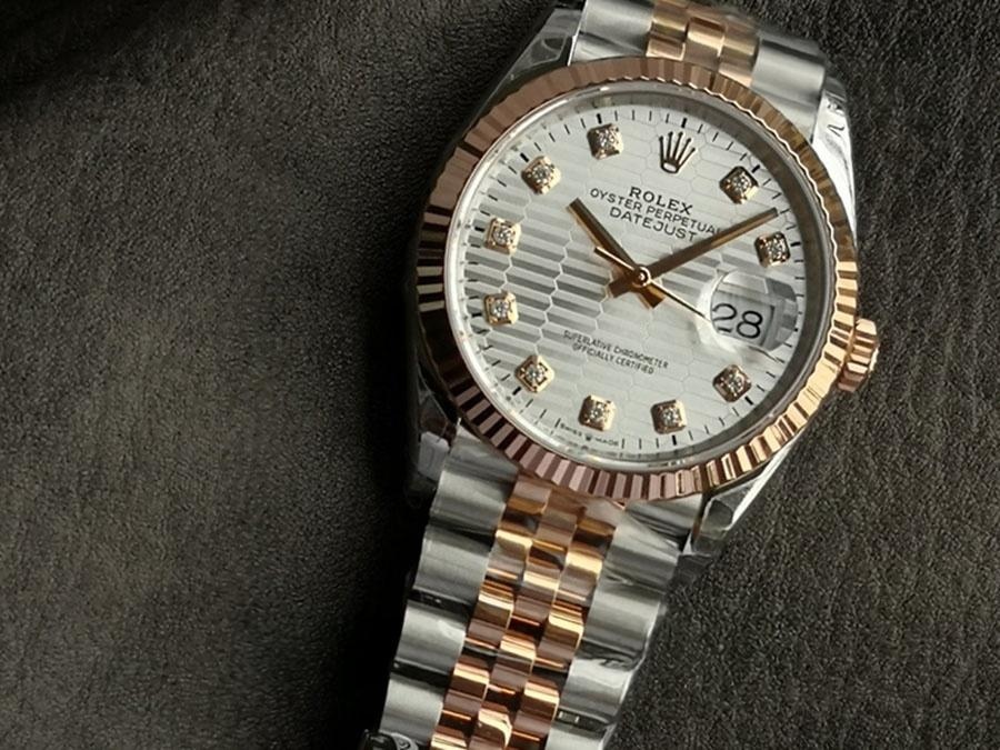 VS Factory Rolex Datejust 36 126231-0039 replika saat - VS saat — 3. fotoğraf