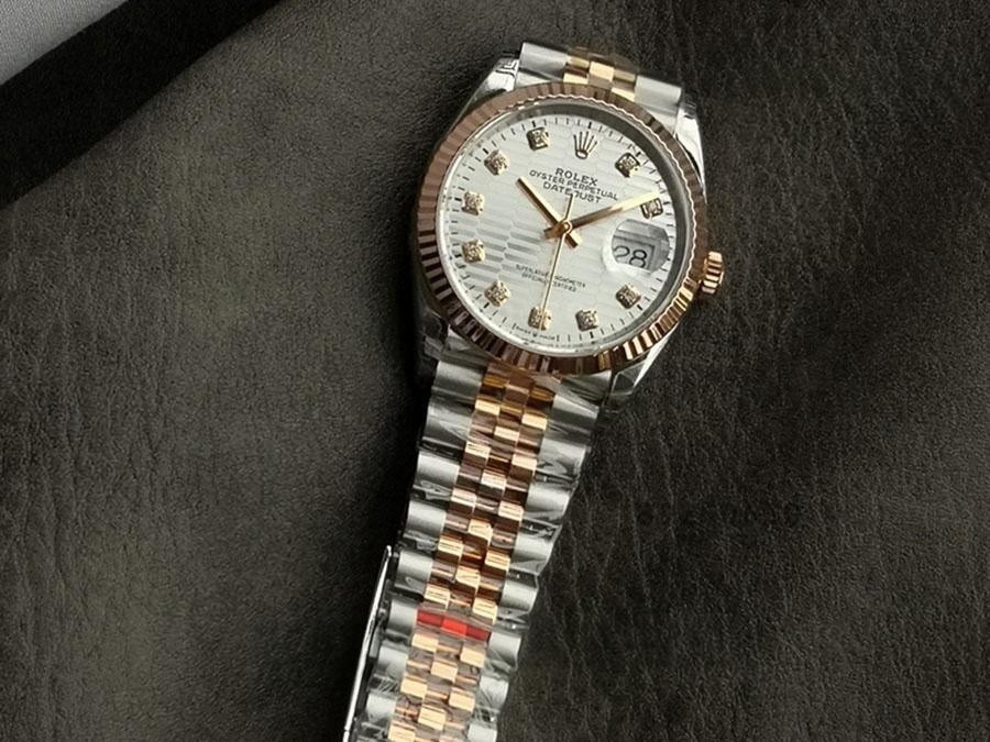 VS Factory Rolex Datejust 36 126231-0039 replika saat - VS saat — 5. fotoğraf