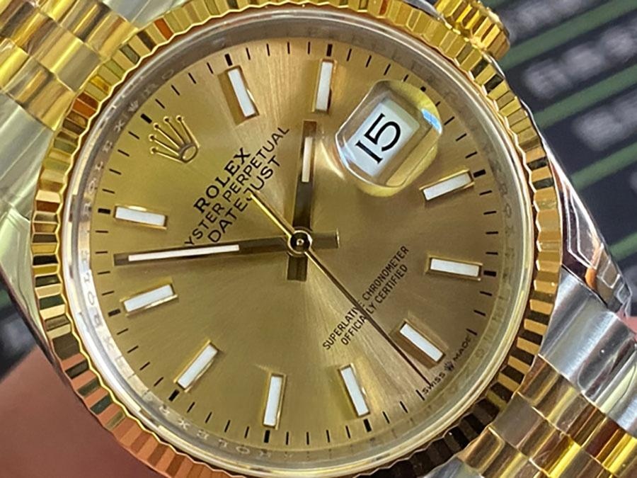 VS Factory Rolex Datejust 36 126233-0015 Replika Kol Saati - VS Saat — 3. fotoğraf