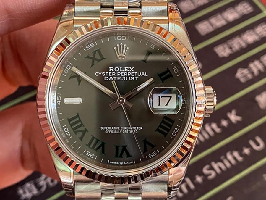 VS Factory Rolex Datejust 36 126234-0045 Replika Saat - VS Saat — 2. fotoğraf