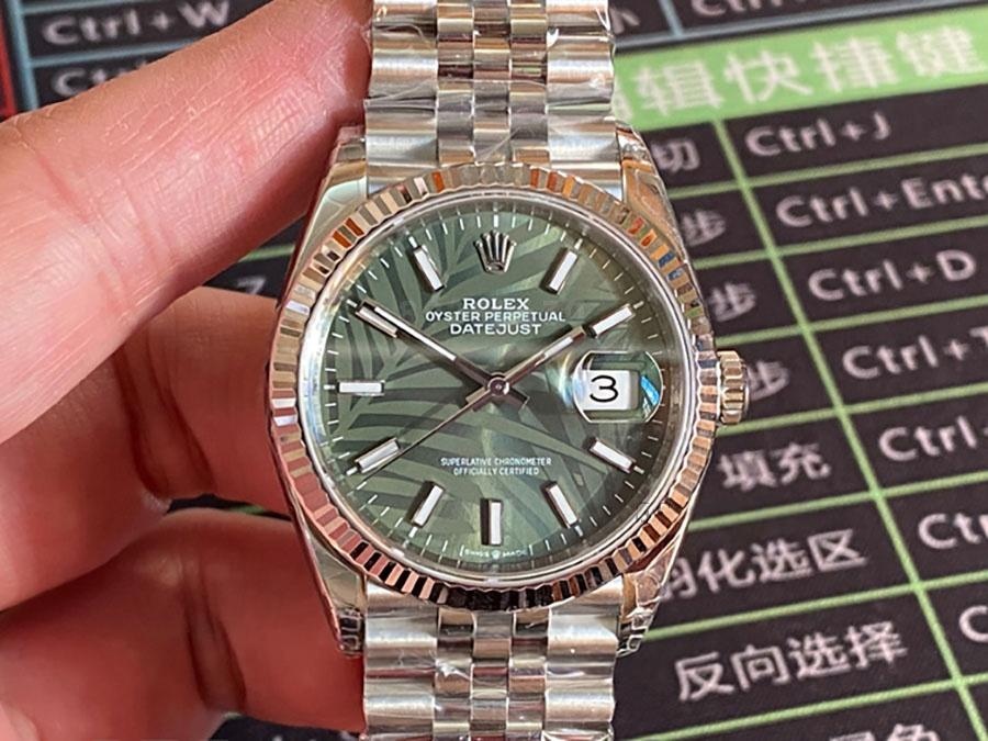 VS Factory Rolex Datejust 36 126234-0047 Replika Kol Saati - VS Saat — 1. fotoğraf