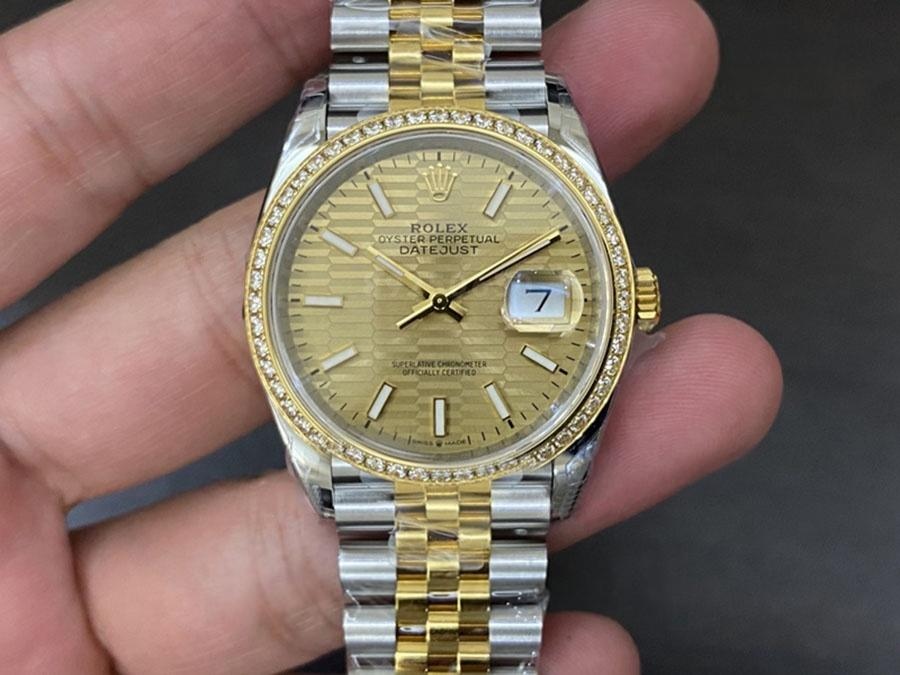 VS Factory Rolex Datejust 36 126283-0025 Replika Saat - VS Saat — 1. fotoğraf