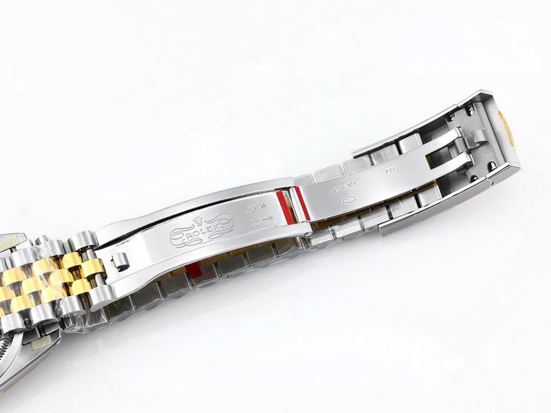 VS Factory Rolex Datejust 36 Two-Tone Altın Model Altın Rengi Kadranlı Replika Saat - VS Saat — 8. fotoğraf