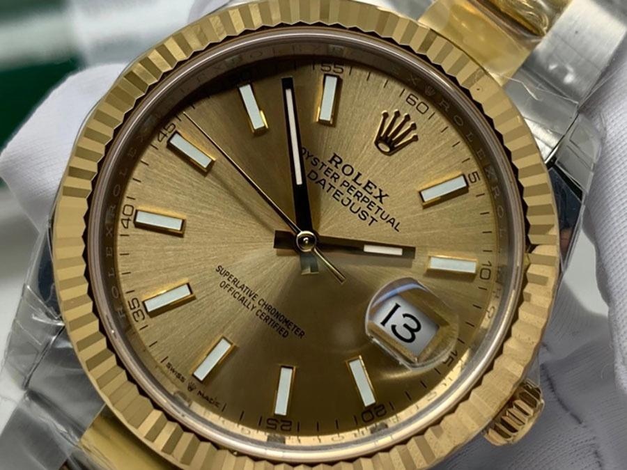 VS Factory Rolex Datejust 41 126333-0009 Replika Saat - VS Saat — 1. fotoğraf