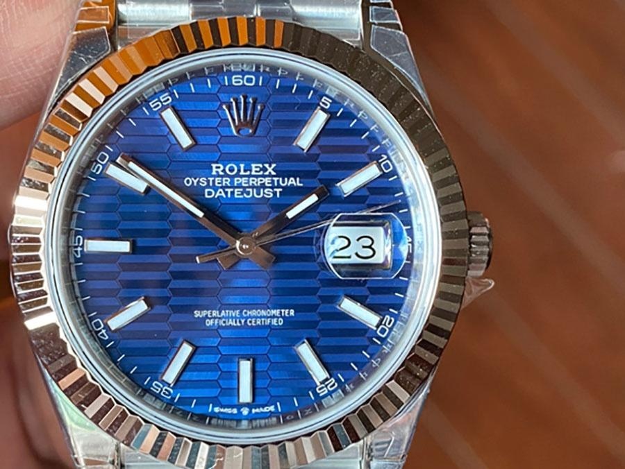 VS Factory Rolex Datejust 41 126334-0032 replika saat - VS saat — 3. fotoğraf