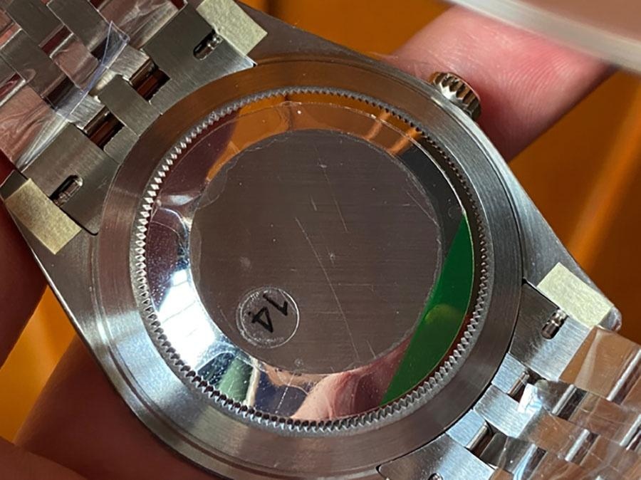 VS Factory Rolex Datejust 41 126334-0032 replika saat - VS saat — 7. fotoğraf