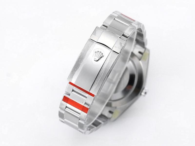 VS Factory Rolex Datejust 41 aperture gri kadran modeli replika kol saati - VS saat — 9. fotoğraf