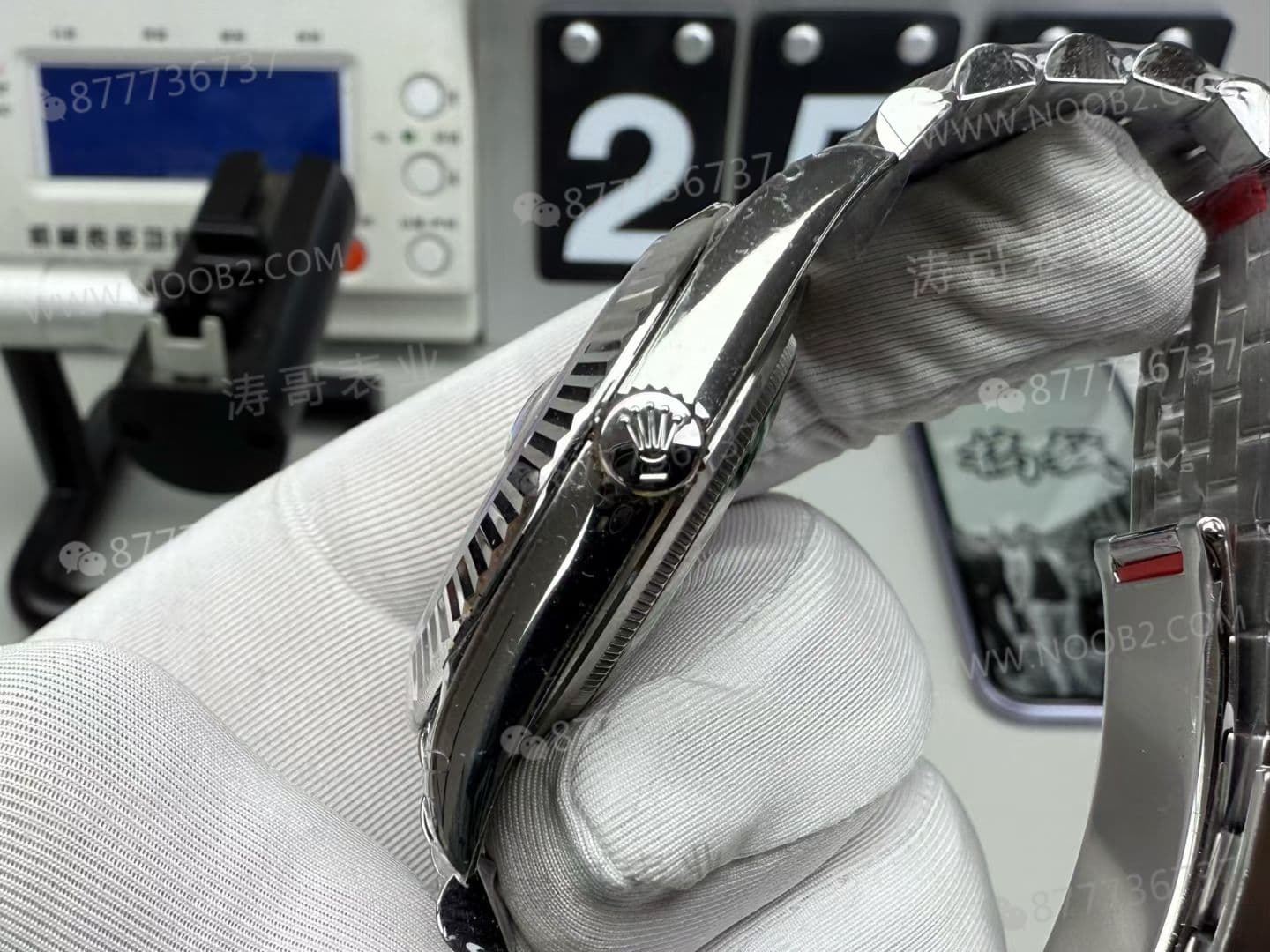 VS Factory Rolex Datejust 41 mm Gri Kadran Dandong 3235 Mekanizma İşçilik İncelemesi — 6. fotoğraf