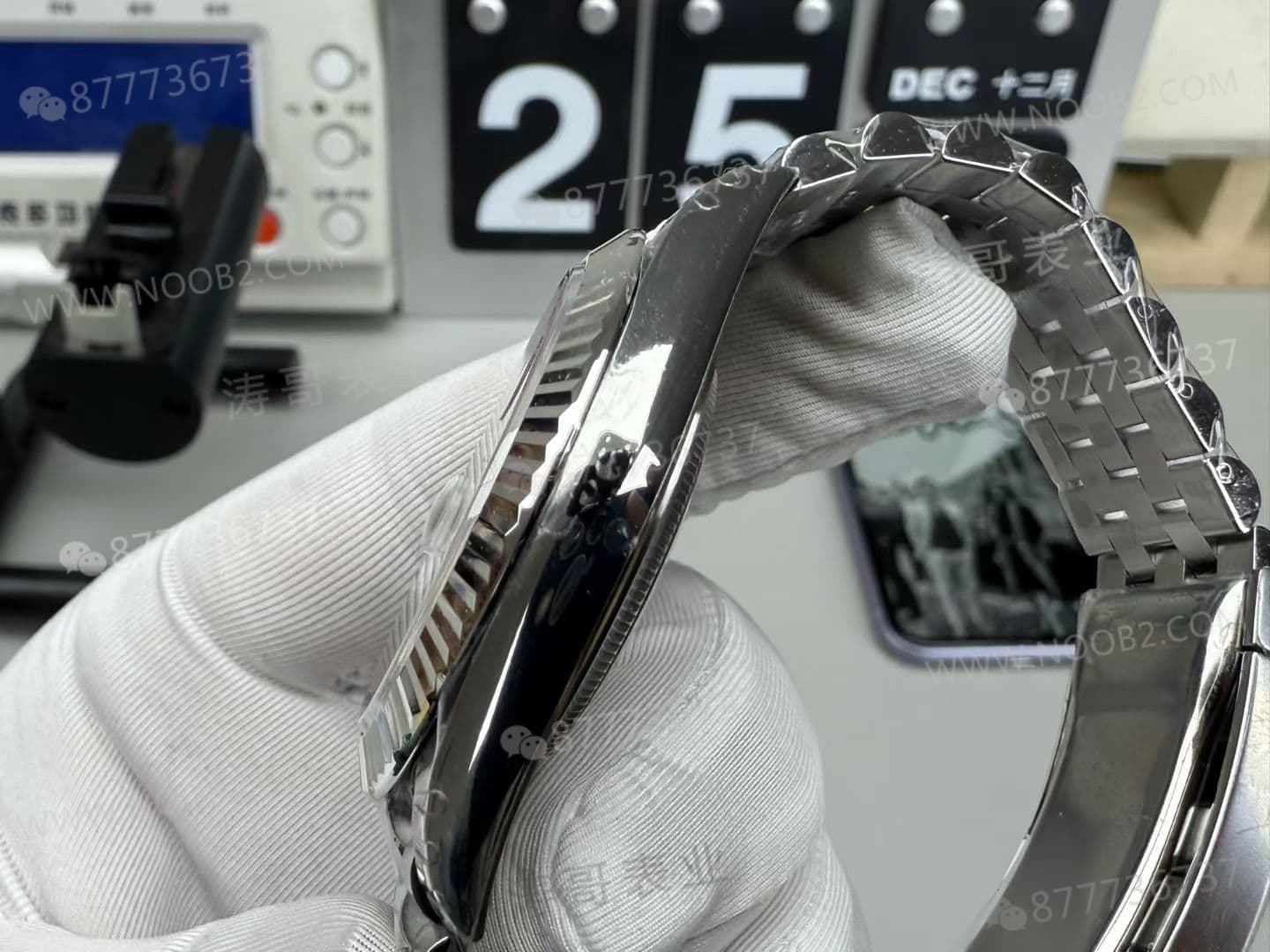 VS Factory Rolex Datejust 41 mm Gri Kadran Dandong 3235 Mekanizma İşçilik İncelemesi — 7. fotoğraf