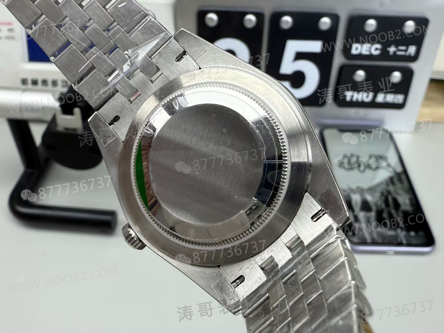 VS Factory Rolex Datejust 41 mm Gri Kadran Dandong 3235 Mekanizma İşçilik İncelemesi — 8. fotoğraf