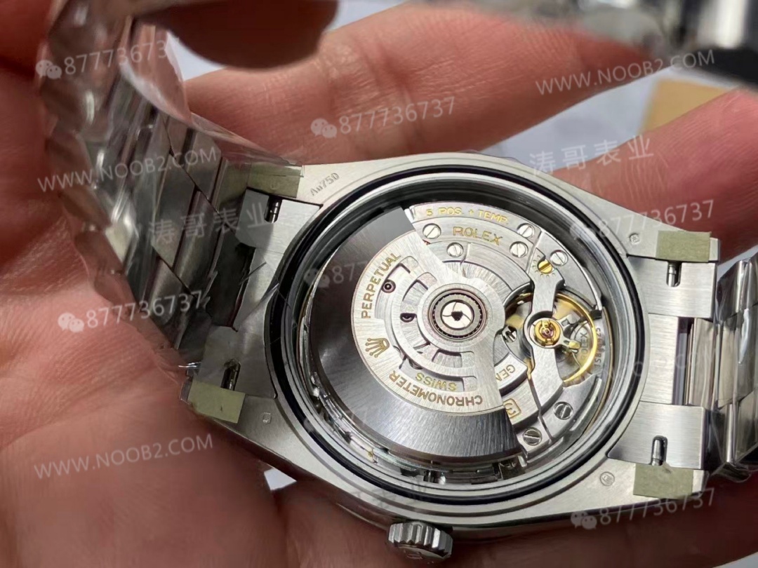 VS Factory Rolex Day-Date DD, içindeki Dandong 3255 mekanizmasına rağmen neden ağırlıklandırılmamış? — 20. fotoğraf