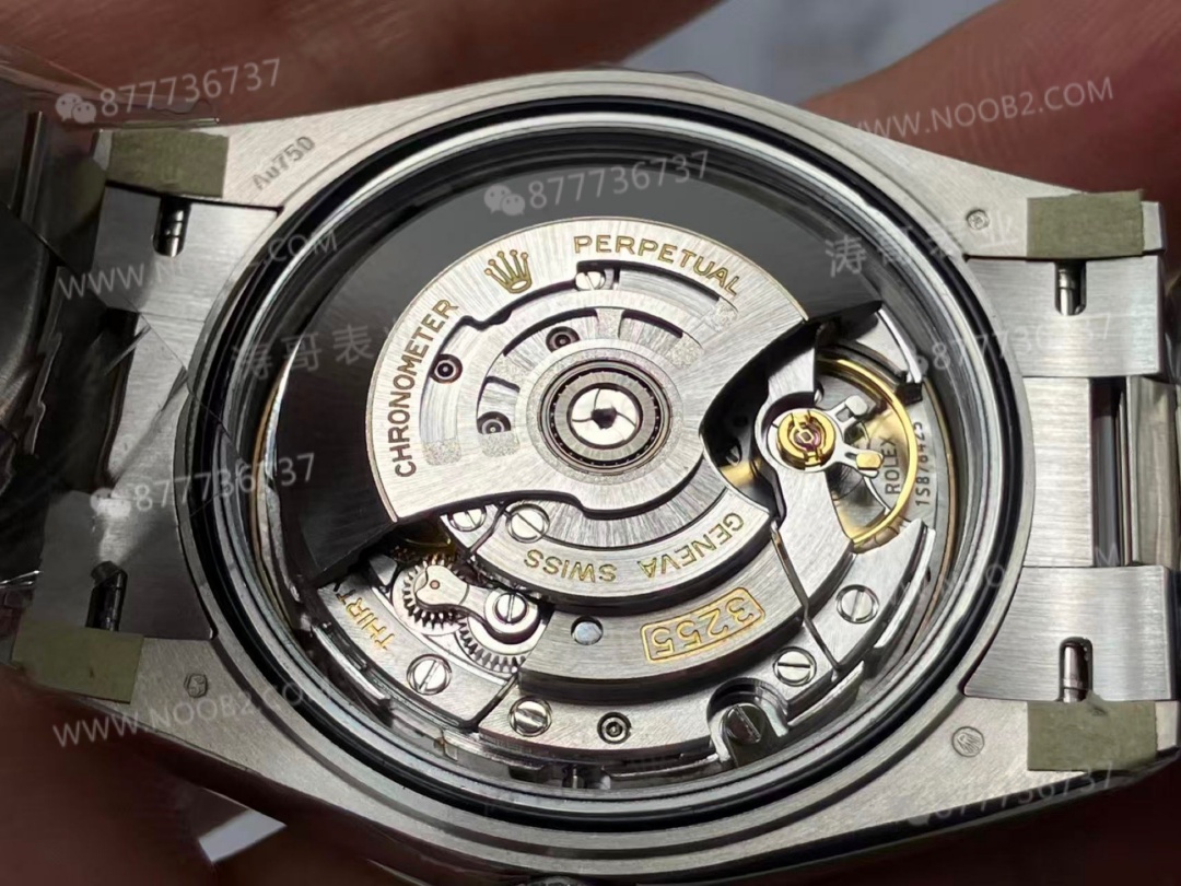 VS Factory Rolex Day-Date DD, içindeki Dandong 3255 mekanizmasına rağmen neden ağırlıklandırılmamış? — 22. fotoğraf