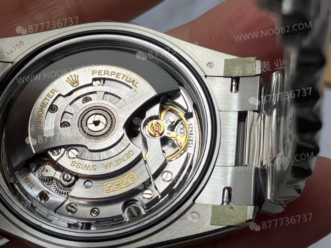 VS Factory Rolex Day-Date DD, içindeki Dandong 3255 mekanizmasına rağmen neden ağırlıklandırılmamış? — 23. fotoğraf