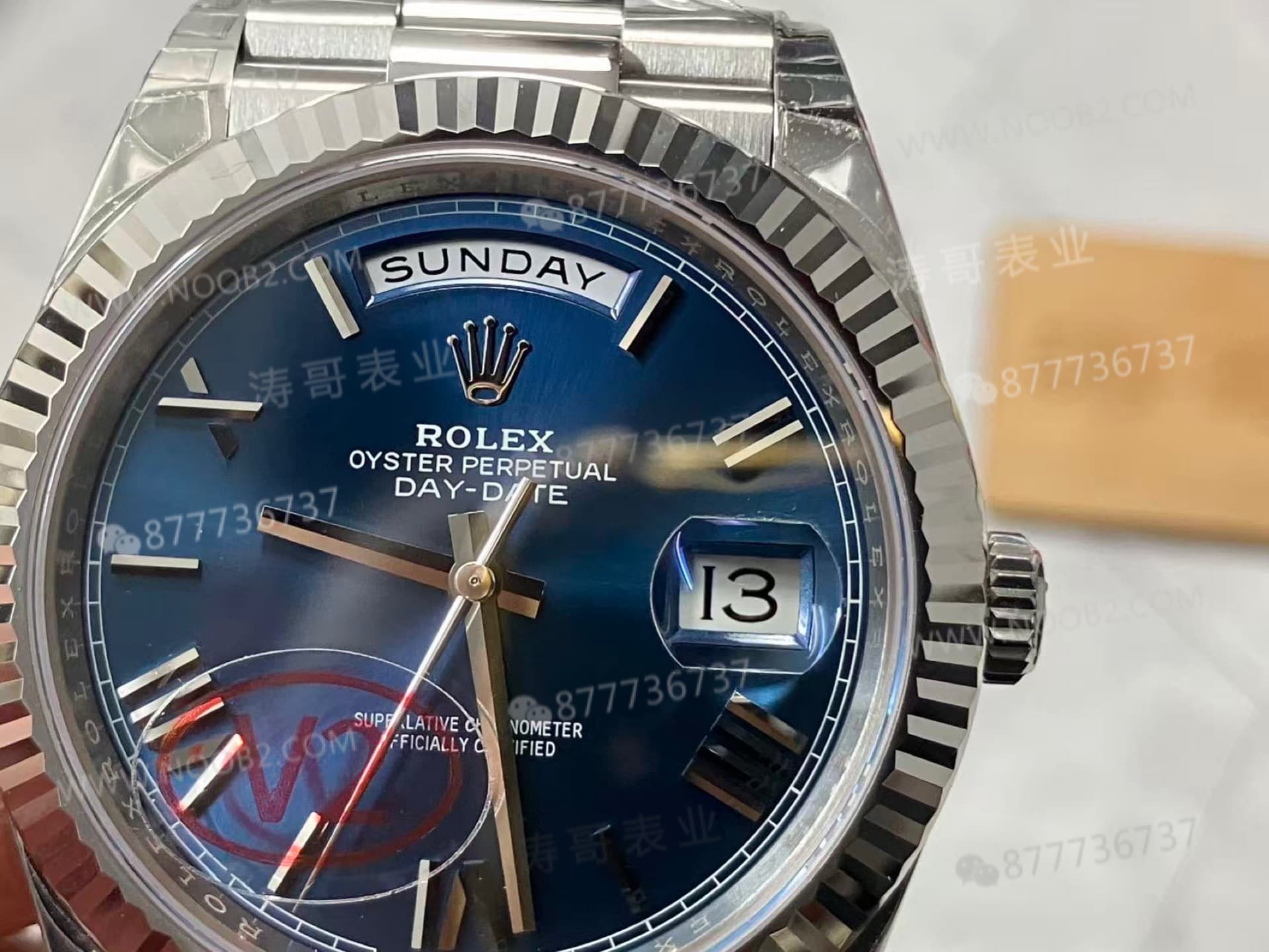 VS Factory Rolex Day-Date V2 ağırlıklı versiyon 182 gram, Dandong 3255 mekanizmasıyla diğer fabrikaları alt ediyor mu? — 6. fotoğraf
