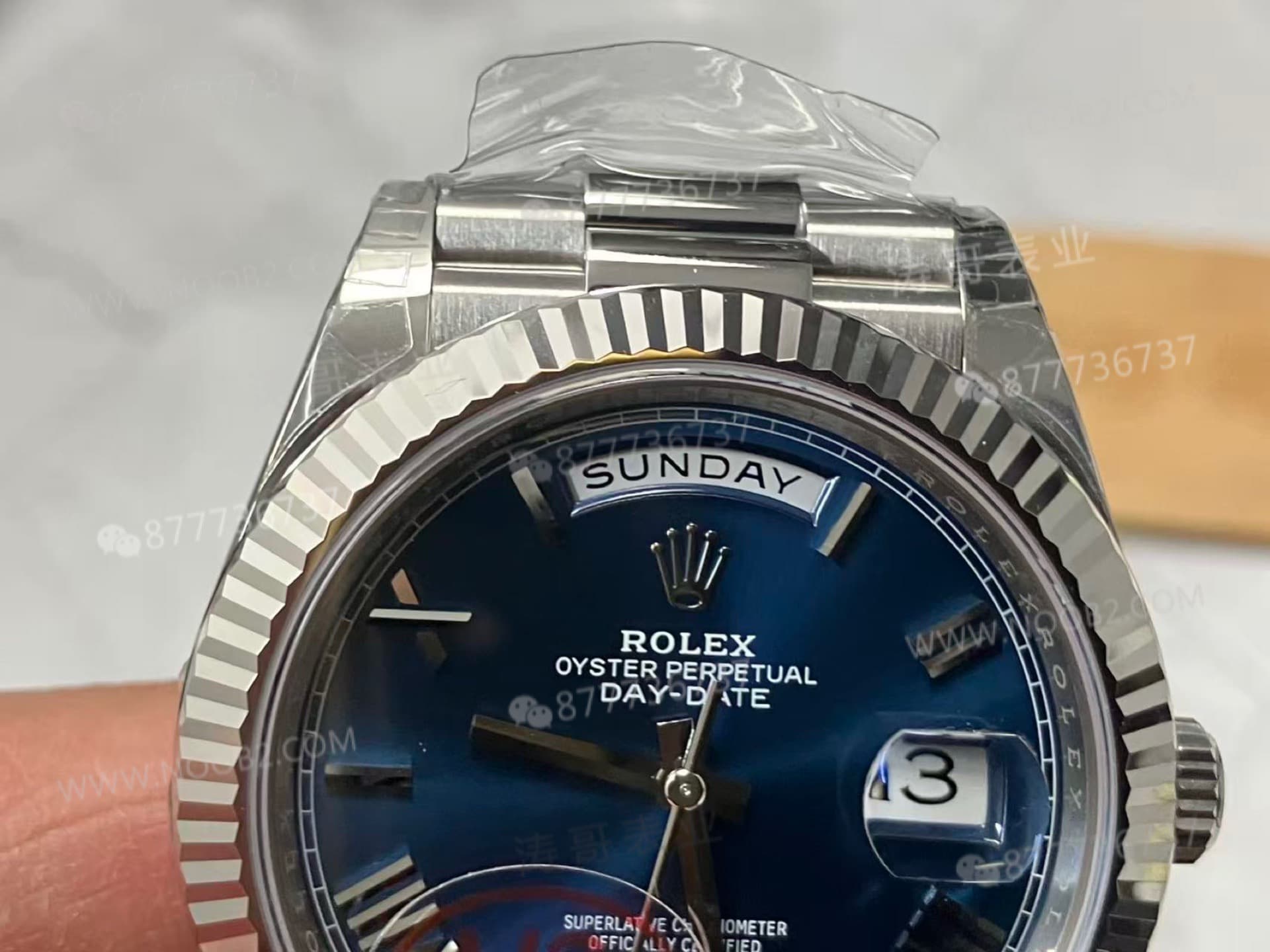 VS Factory Rolex Day-Date V2 ağırlıklı versiyon 182 gram, Dandong 3255 mekanizmasıyla diğer fabrikaları alt ediyor mu? — 7. fotoğraf