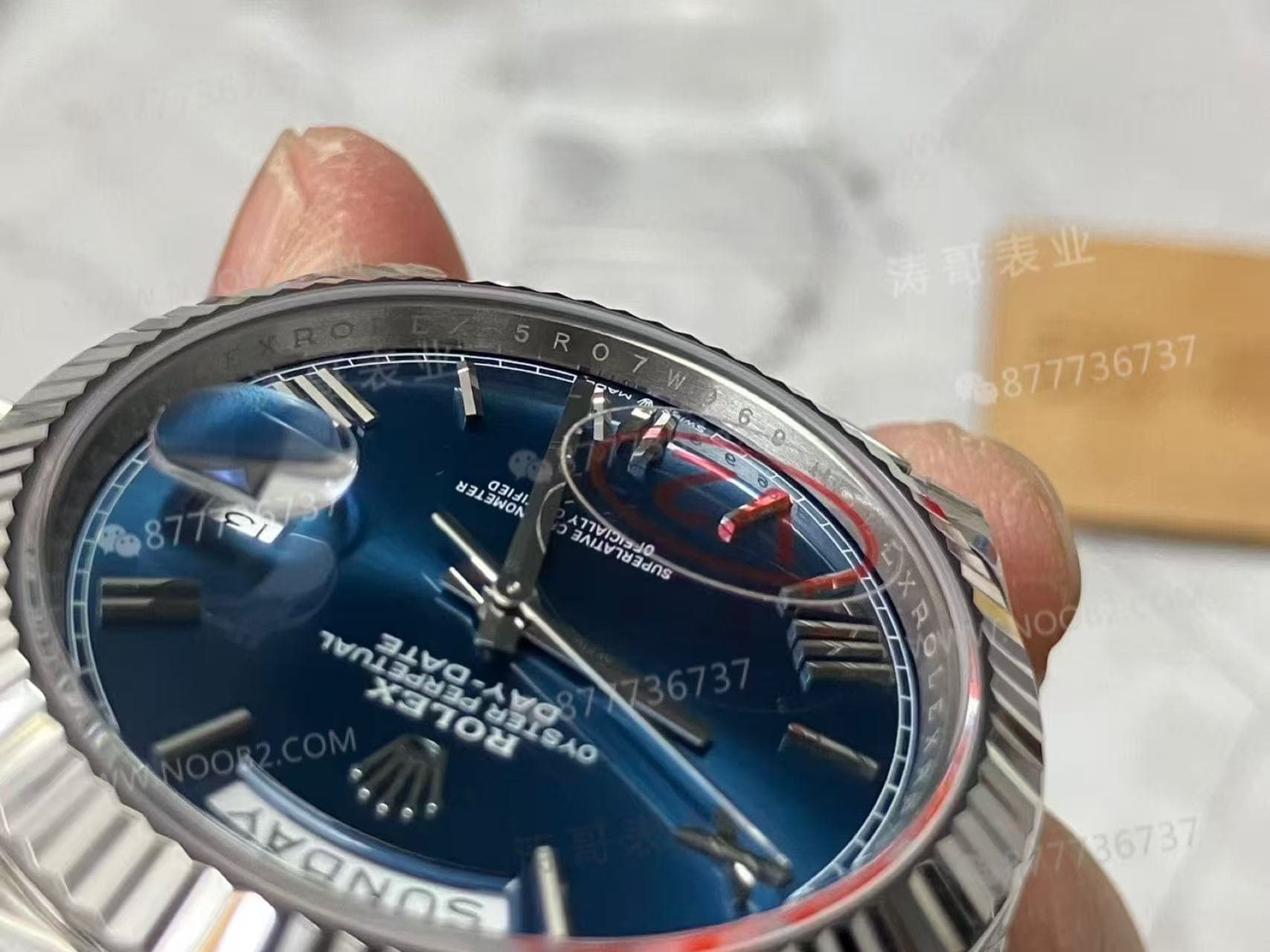 VS Factory Rolex Day-Date V2 ağırlıklı versiyon 182 gram, Dandong 3255 mekanizmasıyla diğer fabrikaları alt ediyor mu? — 9. fotoğraf