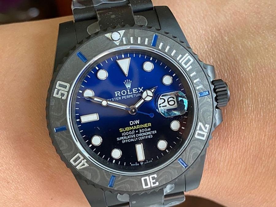 VS Factory Rolex DIW Mavi Gradyan 3135 Replika Kol Saati - VS Saat — 1. fotoğraf