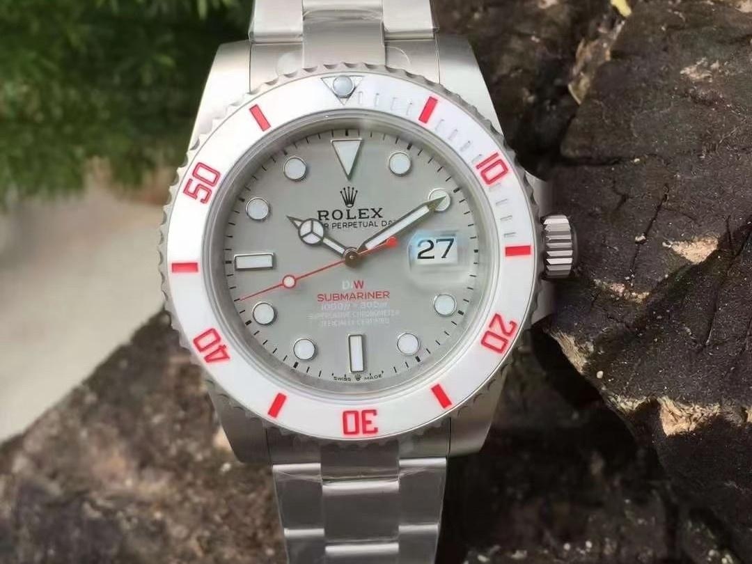 VS Factory Rolex DIW modifiyeli beyaz seramik bezelli dalgıç, 3135 mekanizmalı: nasıl? — 1. fotoğraf