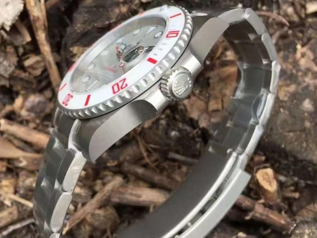 VS Factory Rolex DIW modifiyeli beyaz seramik bezelli dalgıç, 3135 mekanizmalı: nasıl? — 6. fotoğraf