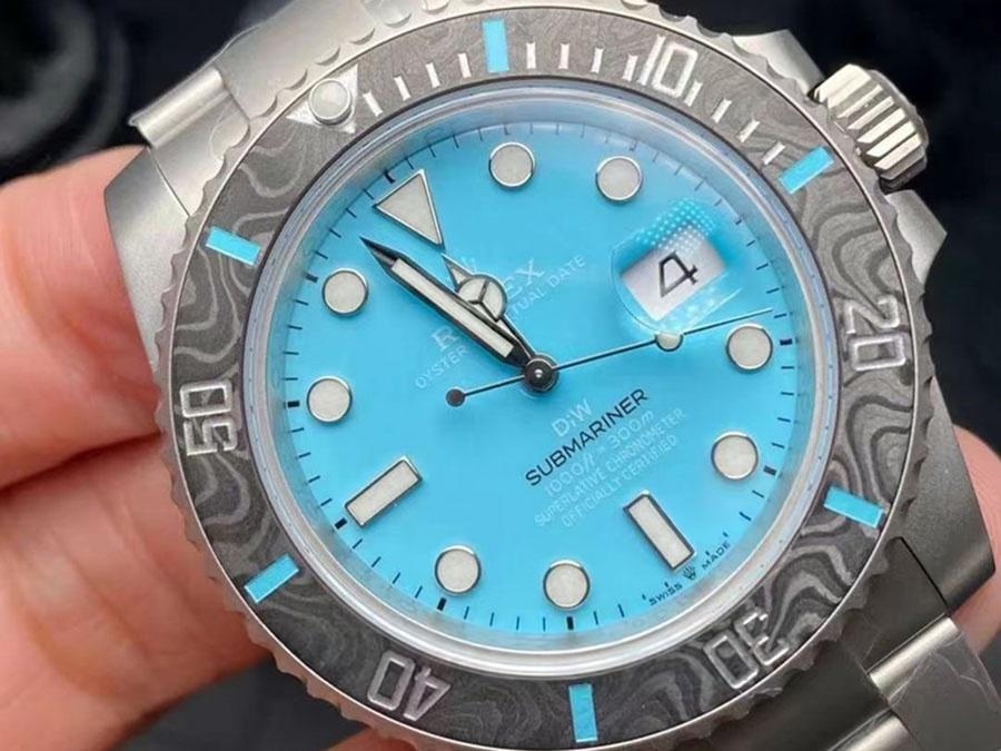 VS Factory Rolex DIW Tiffany Blue Su Geçirmez Replika Kol Saati - VS Saat — 3. fotoğraf