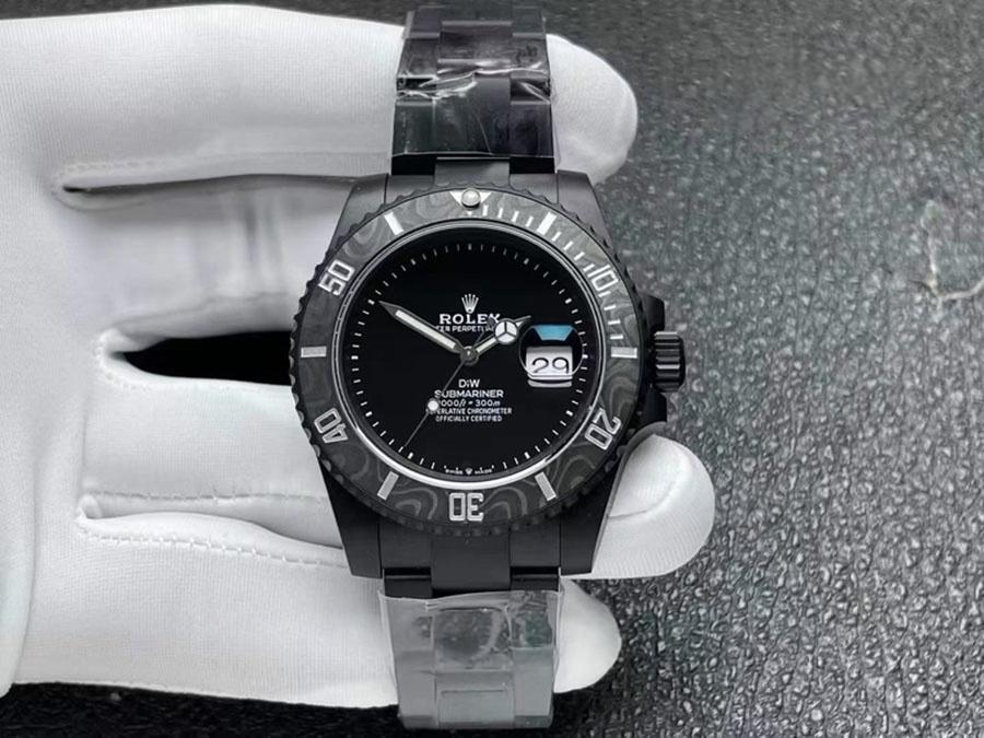 VS Factory Rolex DIW Tümü Siyah 3135 Replika Saat - VS Saat — 1. fotoğraf