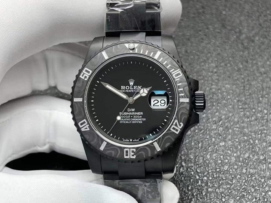 VS Factory Rolex DIW Tümü Siyah 3135 Replika Saat - VS Saat — 3. fotoğraf