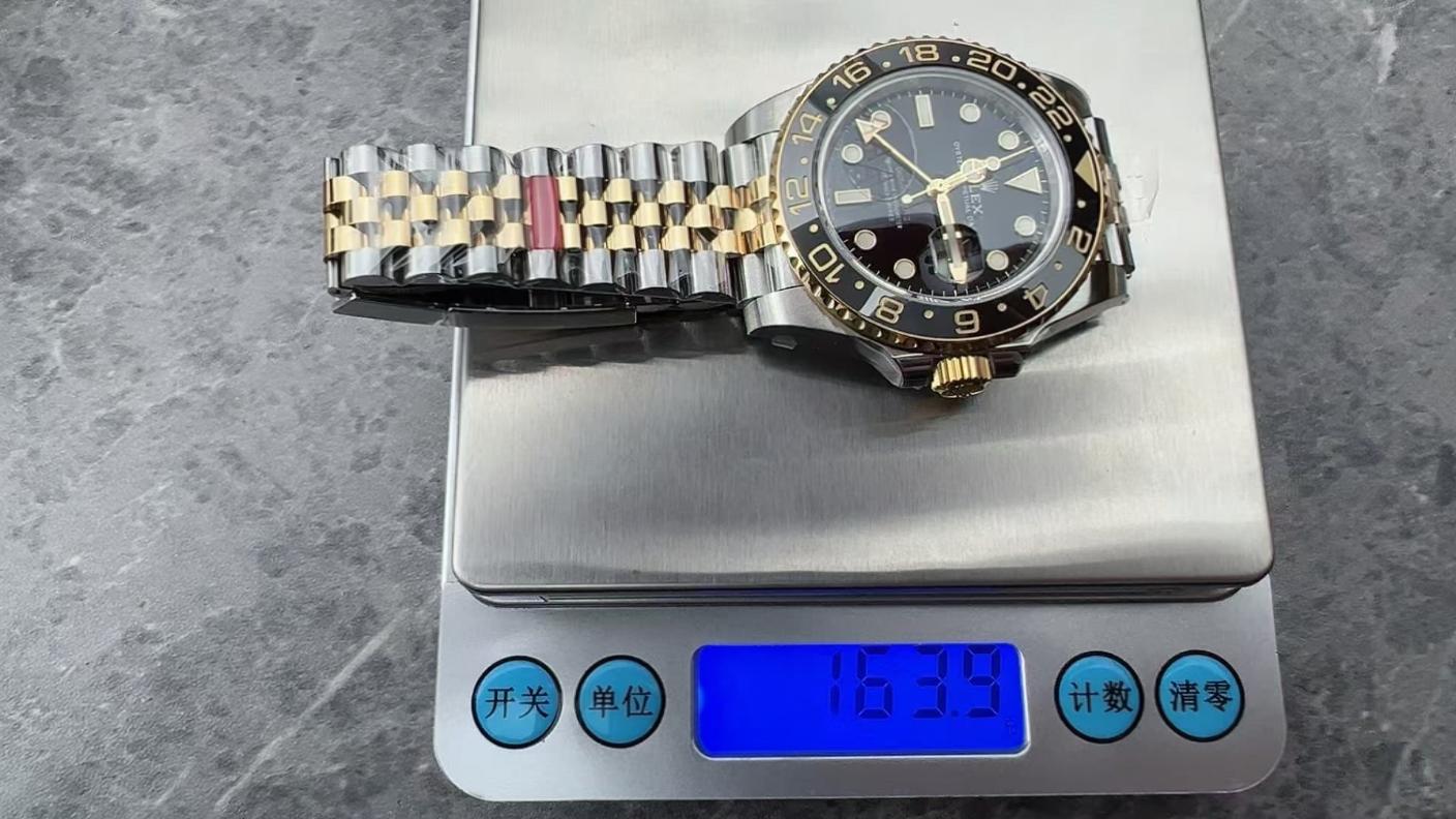 VS Factory Rolex iki tonlu altın, pil kabuğu bezelli, Dandong 3285 mekanizmalı ağırlıklandırılmış versiyon nasıl? — 2. fotoğraf