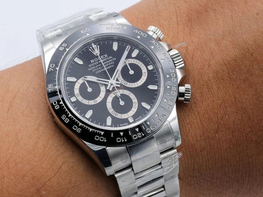 VS Factory Rolex Kara Ayı Daytona 4130 Replika Kol Saati - VS Daytona İncelemesi — 2. fotoğraf