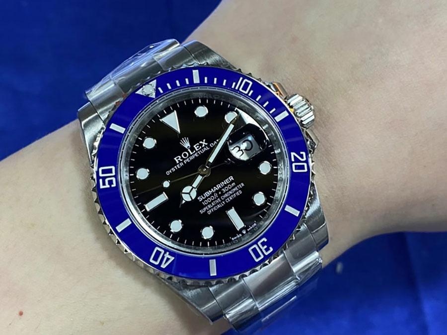 VS Factory Rolex Mavi Su Hayaleti 3235 Replika Kol Saati - VS Watch — 8. fotoğraf