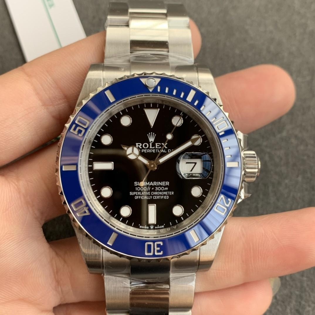 VS Factory Rolex Mavi Submariner 41 mm C Bezel 3235 Mekanizma 126619LB İncelemesi — 2. fotoğraf