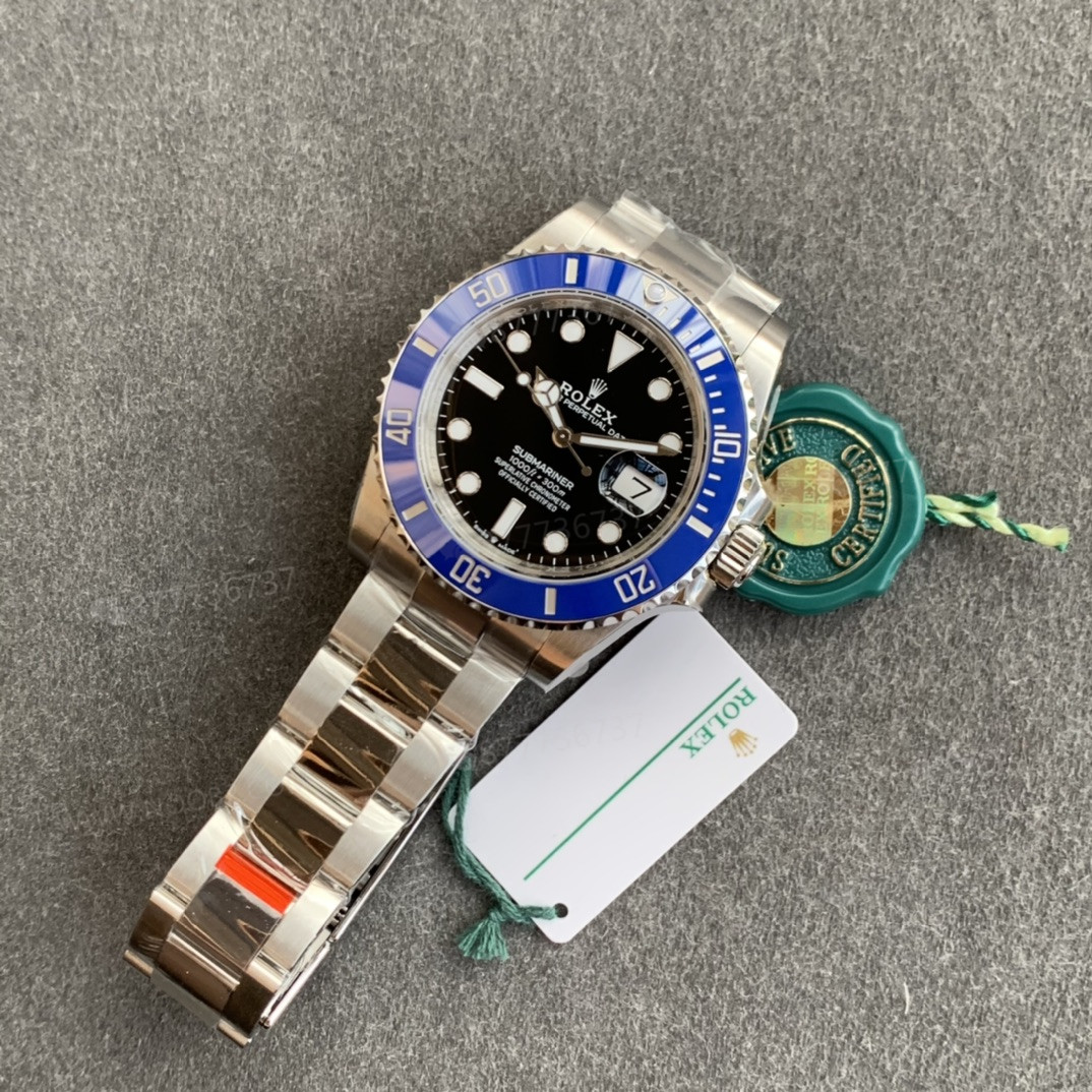 VS Factory Rolex Mavi Submariner 41 mm C Bezel 3235 Mekanizma 126619LB İncelemesi — 3. fotoğraf