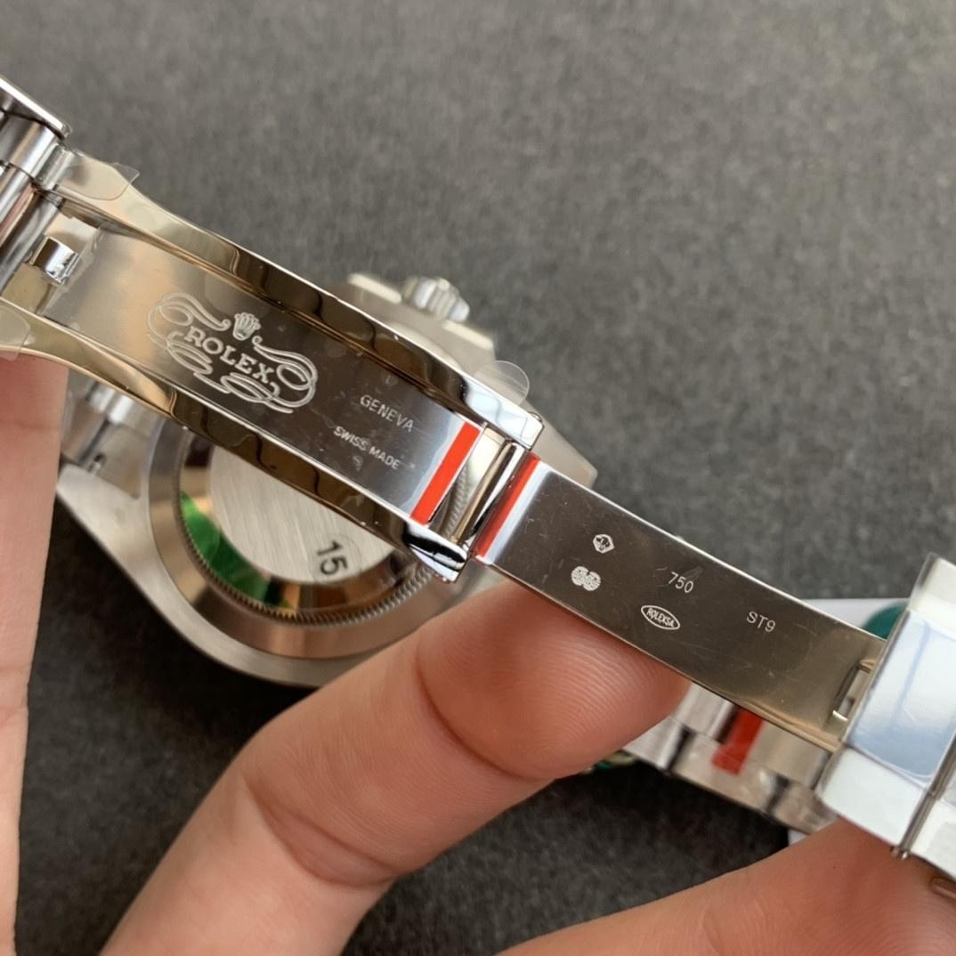 VS Factory Rolex Mavi Submariner 41 mm C Bezel 3235 Mekanizma 126619LB İncelemesi — 13. fotoğraf