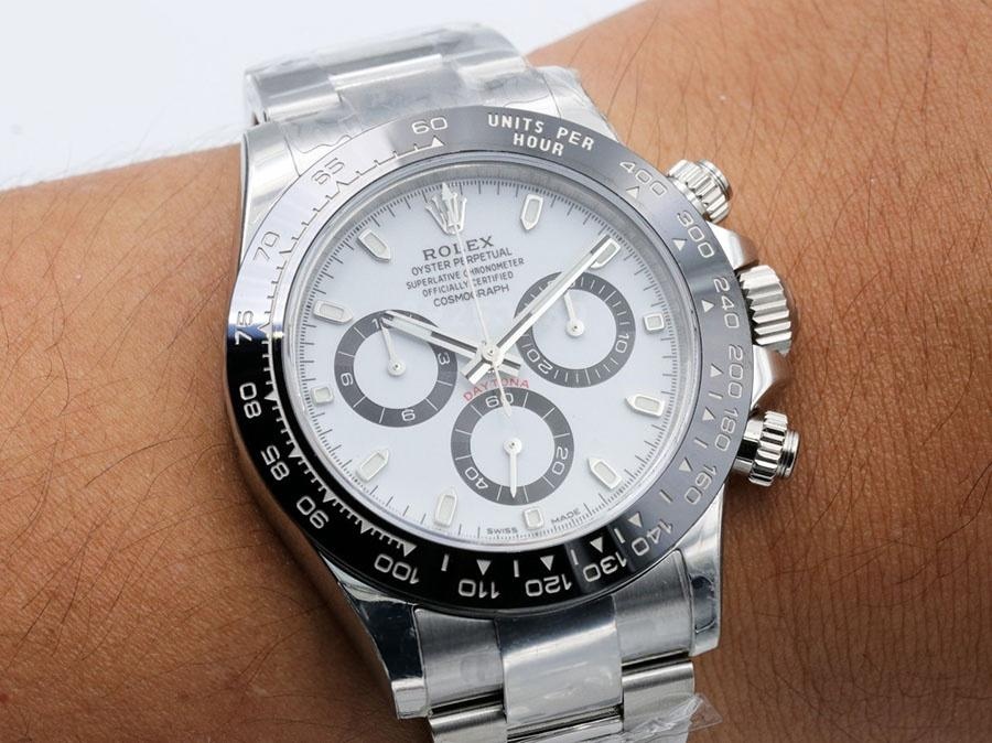 VS Factory Rolex Panda Daytona 4130 Replika Kol Saati - VS Daytona Karşılaştırması — 3. fotoğraf