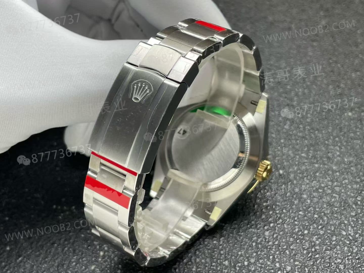 VS Factory Rolex yeni çift renkli altın Oyster Perpetual 100. yıl versiyonunun işçiliği nasıl? — 5. fotoğraf