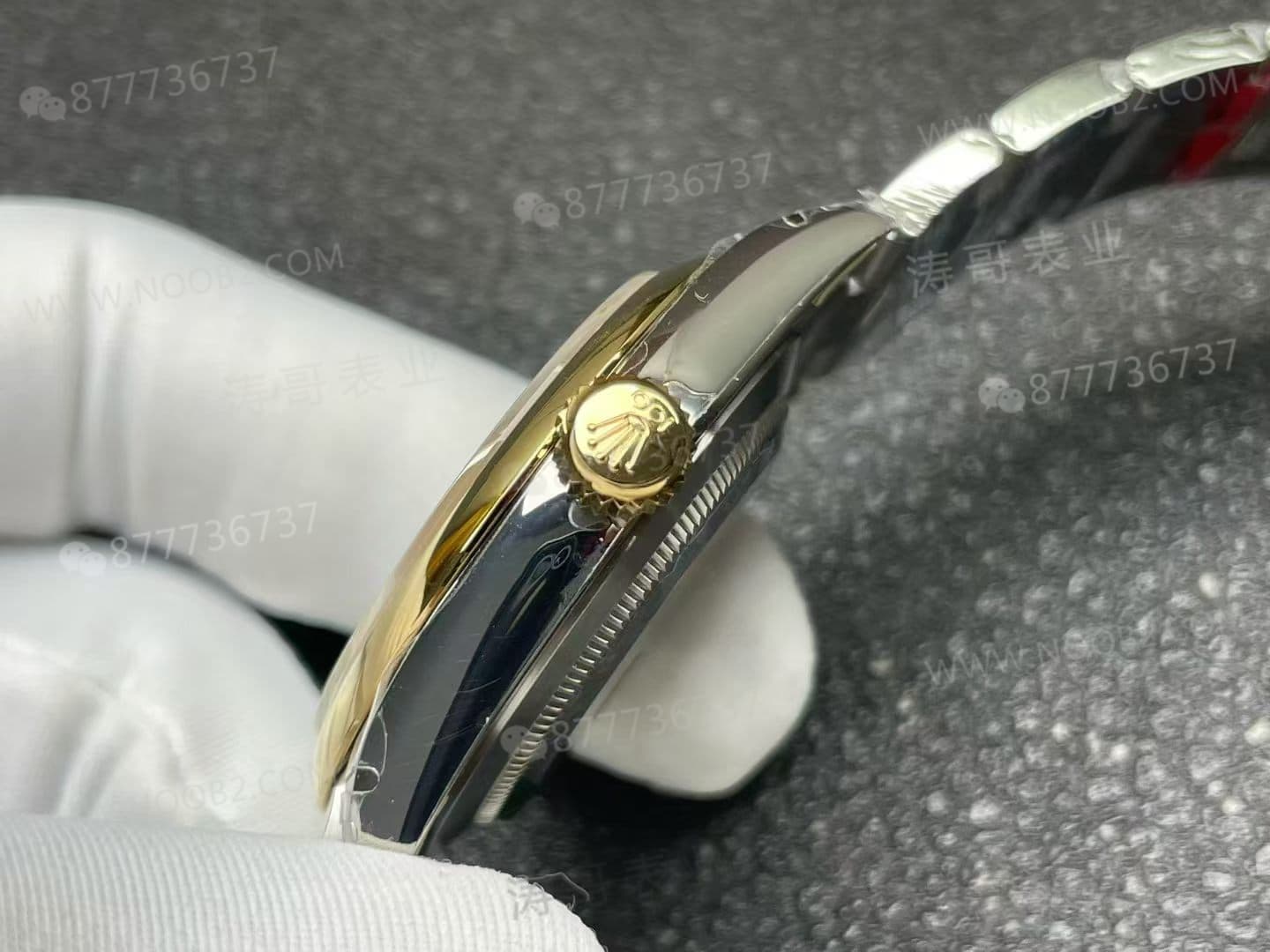 VS Factory Rolex yeni çift renkli altın Oyster Perpetual 100. yıl versiyonunun işçiliği nasıl? — 7. fotoğraf