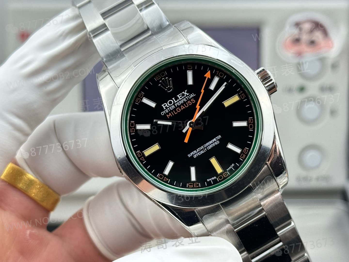 VS Factory Rolex yeşil camlı siyah kadranlı Dandong 3131 tek kademeli mekanizma işçiliği nasıl? — 2. fotoğraf