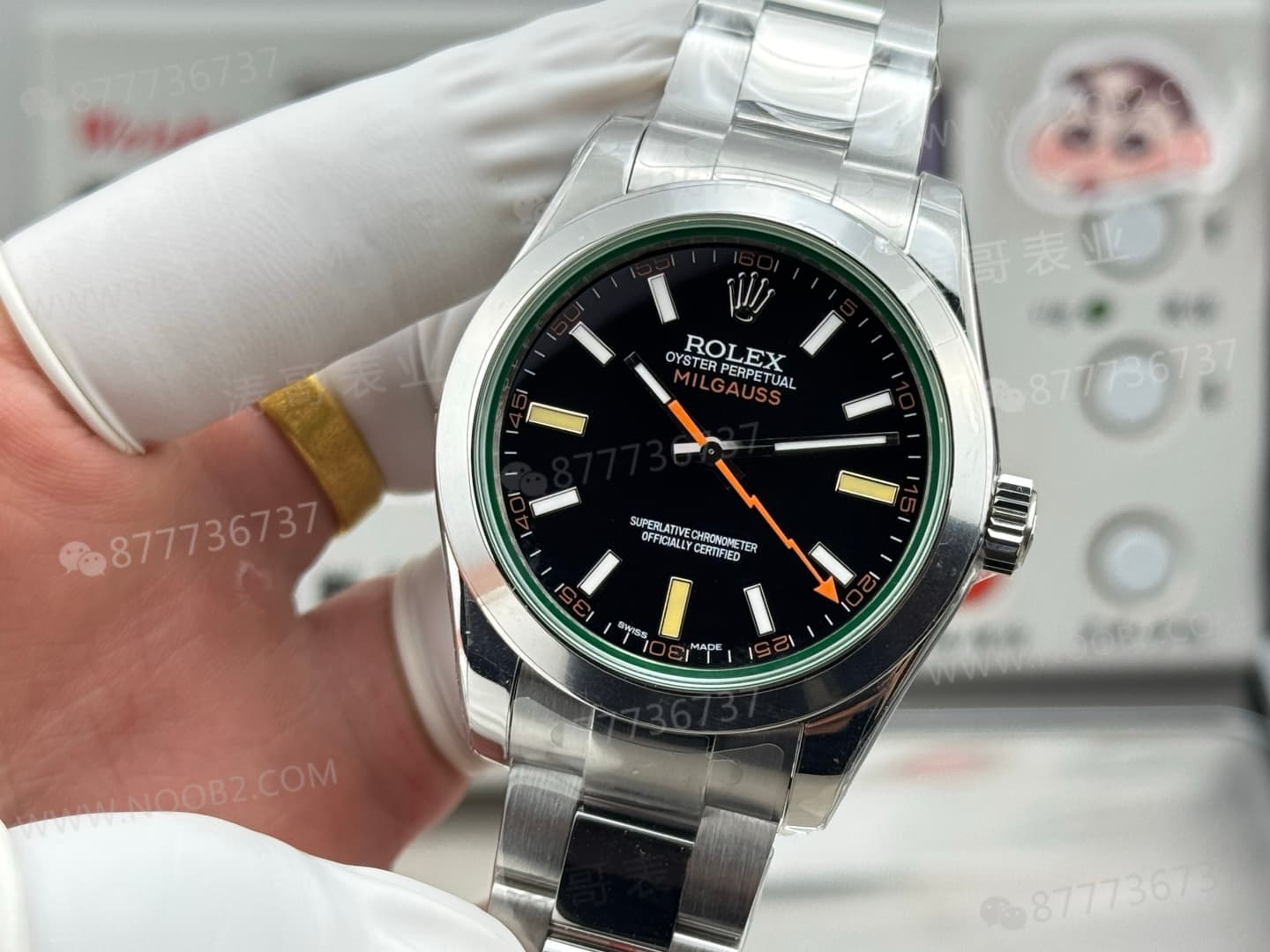 VS Factory Rolex yeşil camlı siyah kadranlı Dandong 3131 tek kademeli mekanizma işçiliği nasıl? — 3. fotoğraf