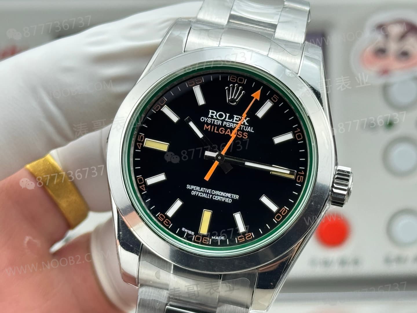 VS Factory Rolex yeşil camlı siyah kadranlı Dandong 3131 tek kademeli mekanizma işçiliği nasıl? — 5. fotoğraf