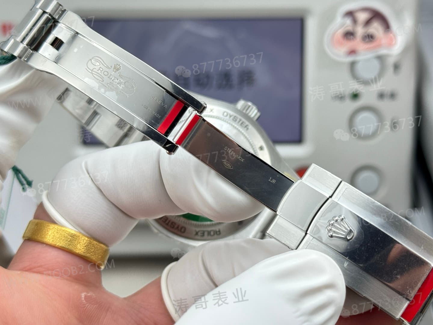 VS Factory Rolex yeşil camlı siyah kadranlı Dandong 3131 tek kademeli mekanizma işçiliği nasıl? — 9. fotoğraf