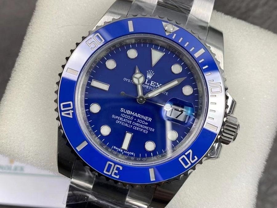VS Factory Rolex Yeşil-Mavi Su Hayaleti 3135 Replika Kol Saati - VS Saat — 1. fotoğraf