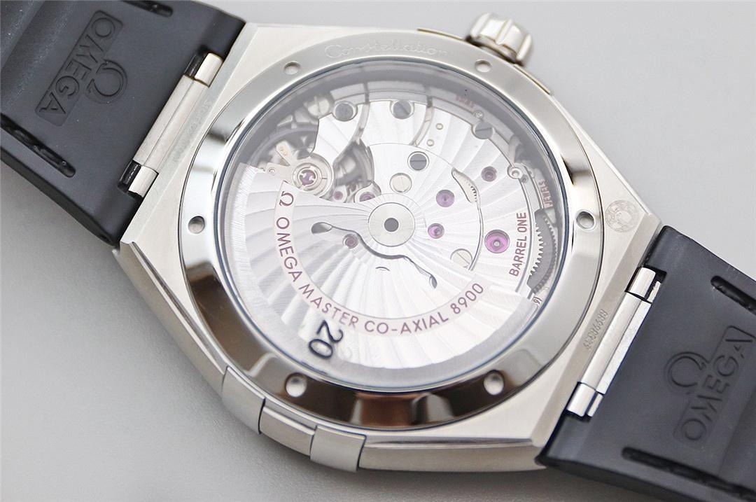 VS Factory SBF Omega Constellation ipek gümüş kadran 8900 mekanizma kısa incelemesi — 7. fotoğraf