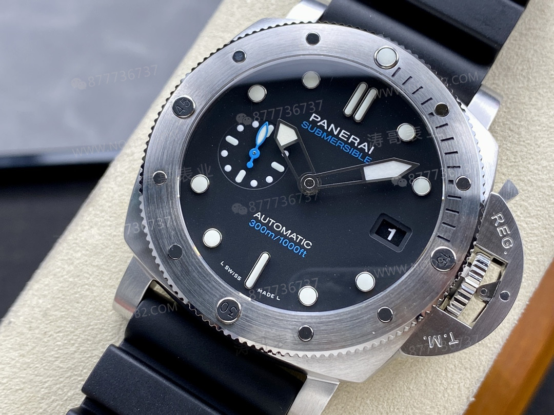 VS Factory(SBF)Panerai Submersible 1229 P900 mekanizmalı: gerçeğe benzerliği nasıl? — 3. fotoğraf