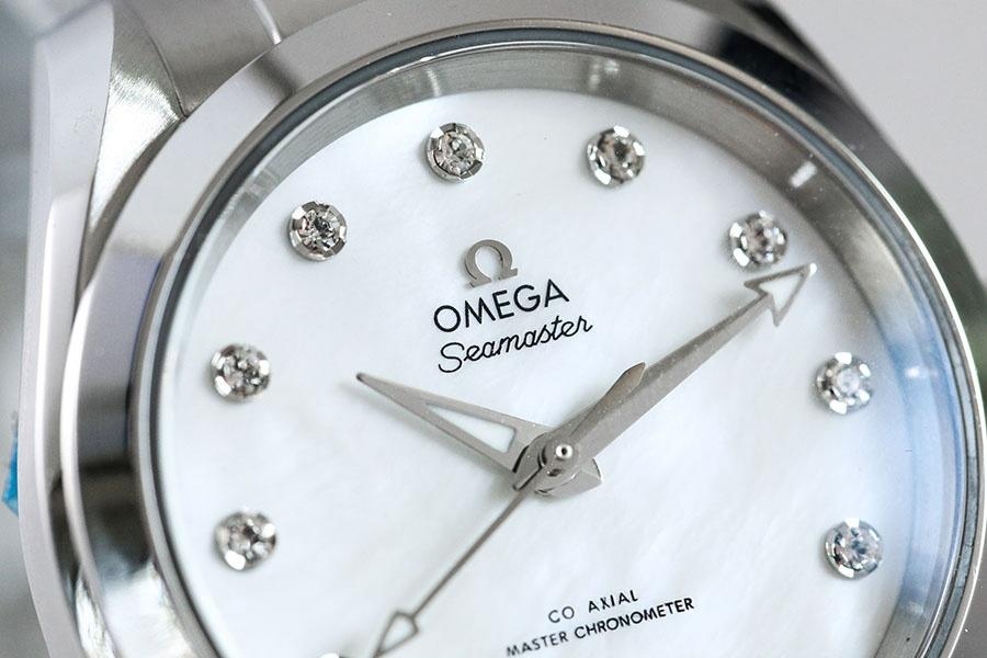 VS Omega Seamaster 150 metre inci beyazı sedef replika saat - 34 mm — 3. fotoğraf