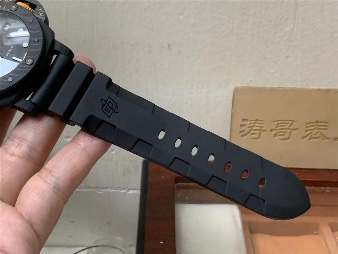 VS (SBF) fabrikası Panerai PAM1324 karbon fiber ilk bakışta replika belli olur mu? — 8. fotoğraf