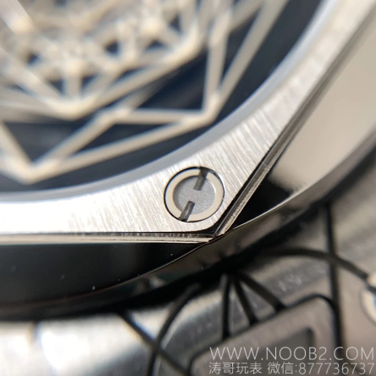 WWF Factory Hublot Big Bang Sang Bleu Tattoo İncelemesi: Sektördeki ilk gerçek titanyum SangBleu saati — 23. fotoğraf