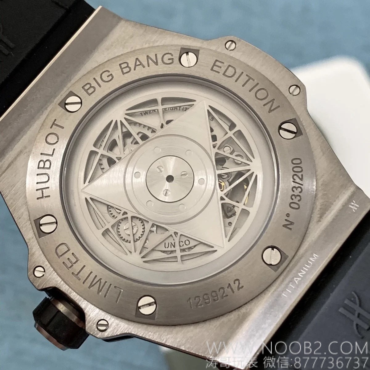WWF Factory Hublot Big Bang Sang Bleu Tattoo İncelemesi: Sektördeki ilk gerçek titanyum SangBleu saati — 38. fotoğraf