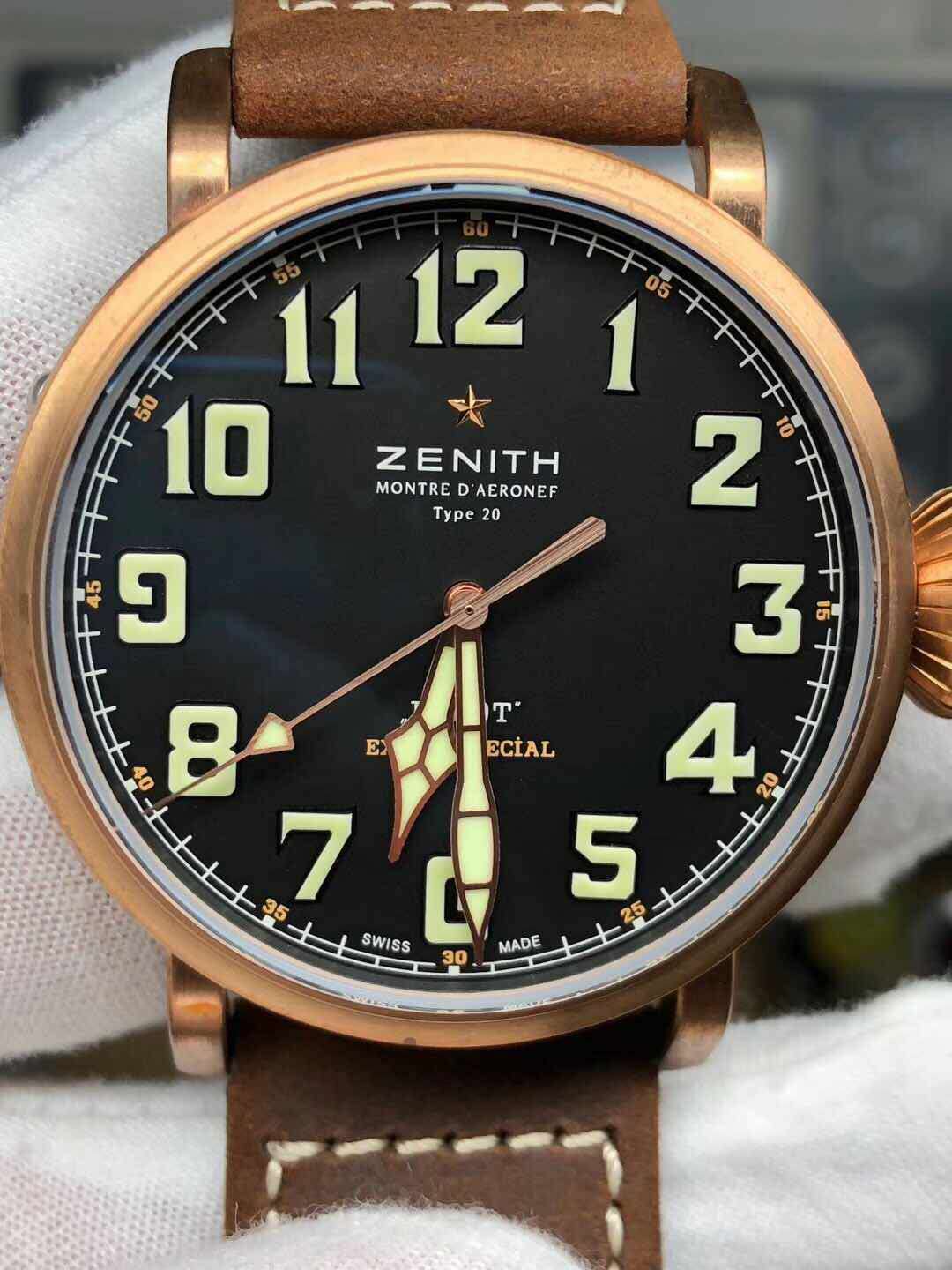Replika Zenith Siyah Kadran