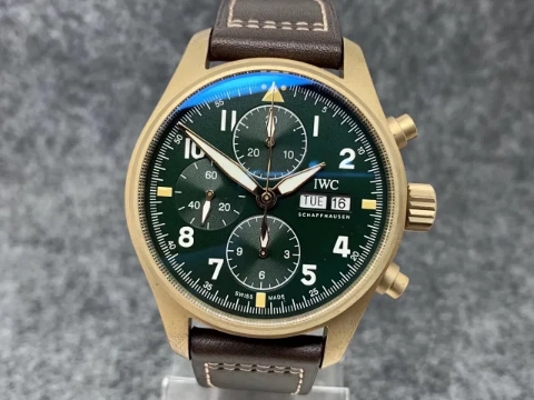 Replika IWC Pilot Kronograf Bronz