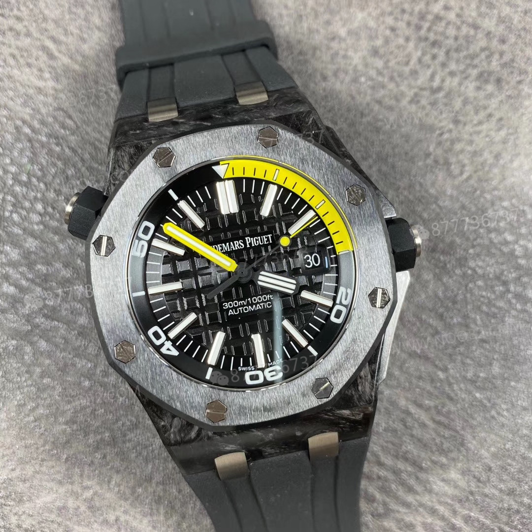 XF Factory Audemars Piguet 15706 dövme karbon saatin V3 sürümünde neler geliştirildi? — 16. fotoğraf