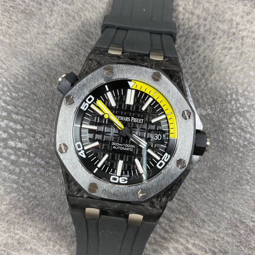 XF Factory Audemars Piguet 15706 dövme karbon saatin V3 sürümünde neler geliştirildi? — 17. fotoğraf
